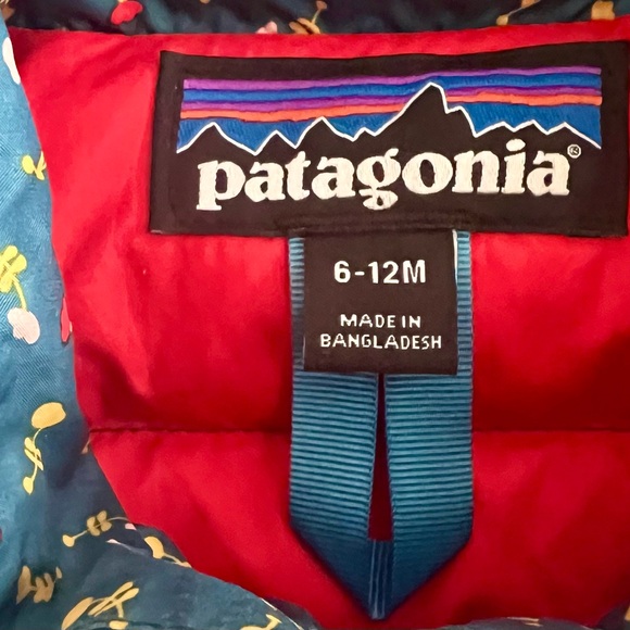 Patagonia Kids' Down Sweater Jacket 6-12M - Picture 5 of 6